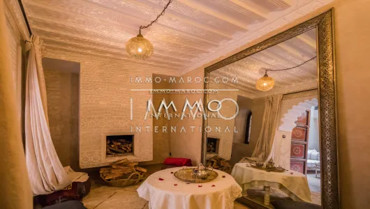 Riad à vendre Marocain épuré Marrakech