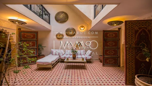 ryad Marocain épuré Marrakech