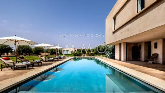 Location villa prestige Marrakech Palmeraie Bab Atlas