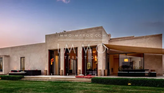 Location maison haut de gamme Marrakech Palmeraie Bab Atlas