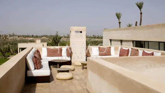 Maison à louer immobilier de luxe marrakech Marrakech Palmeraie Bab Atlas
