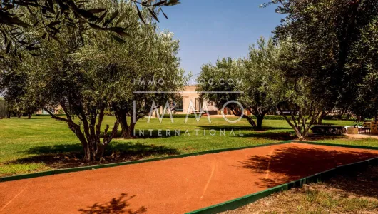 Villa à louer agence immobiliere de luxe marrakech Marrakech Palmeraie Bab Atlas