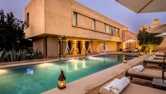 Location maison biens de prestige Marrakech Palmeraie Bab Atlas