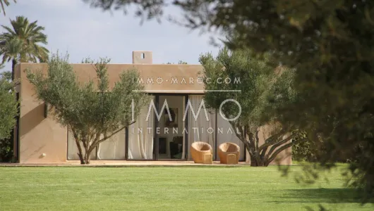 Location villa de prestige Marrakech Palmeraie Bab Atlas
