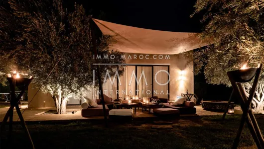 Location villa biens de prestige Marrakech Palmeraie Bab Atlas