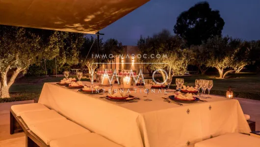 Villa à louer luxueuses Marrakech Palmeraie Bab Atlas