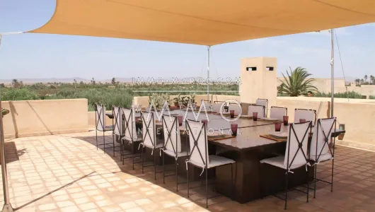 Maison à louer haut de gamme Marrakech Palmeraie Bab Atlas