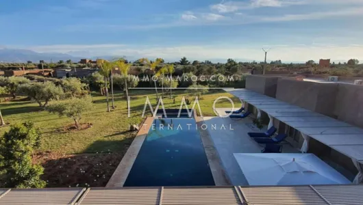 Villa à louer immobilier de luxe marrakech Marrakech Extérieur Route Sidi Abdellah Ghiat