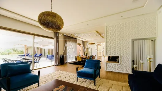 Villa à louer luxe Marrakech Extérieur Route Sidi Abdellah Ghiat