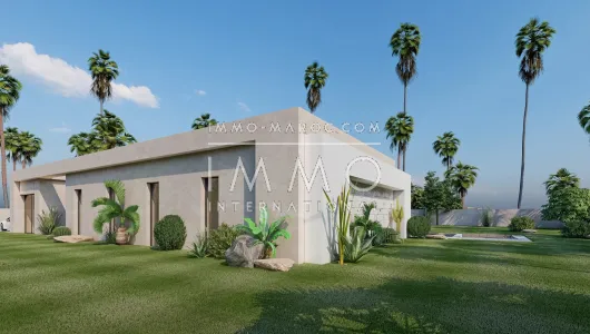 Achat villa Moderne Marrakech Extérieur Route Ourika