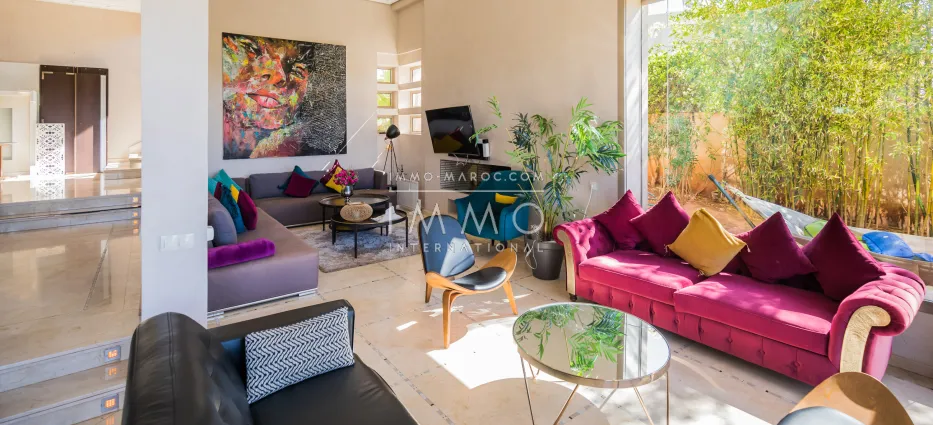 Maison à vendre front de golf marrakech