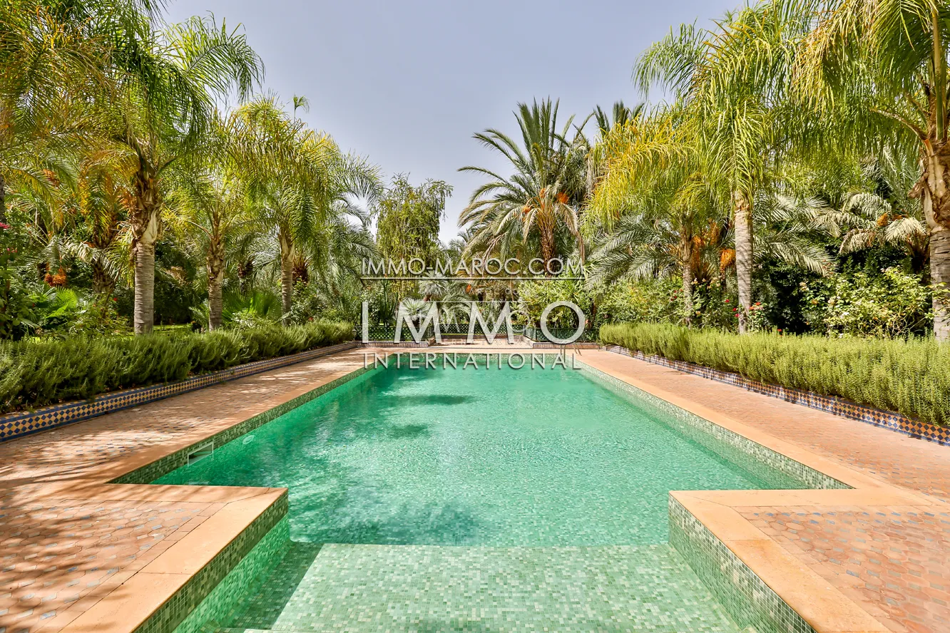 Belle demeure marocaine palmeraie