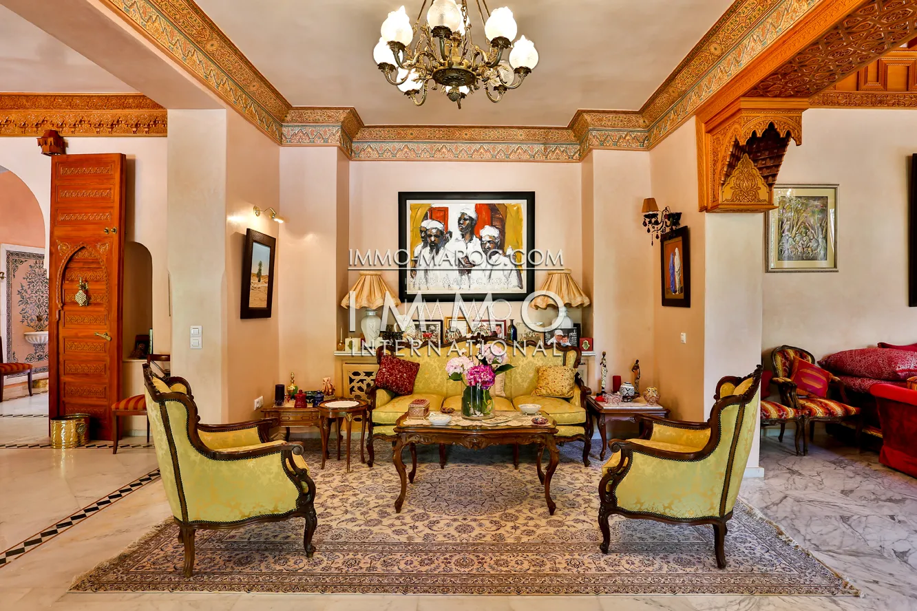 Belle demeure marocaine palmeraie