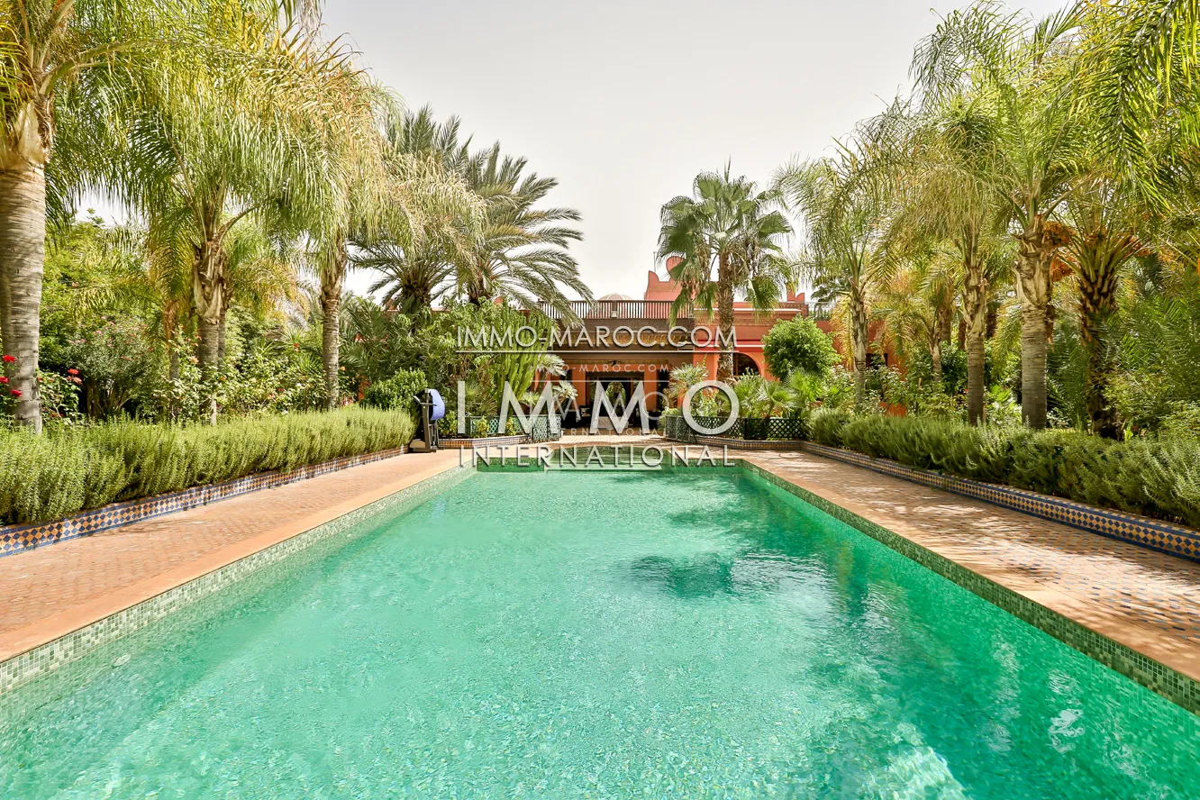 Belle demeure marocaine palmeraie