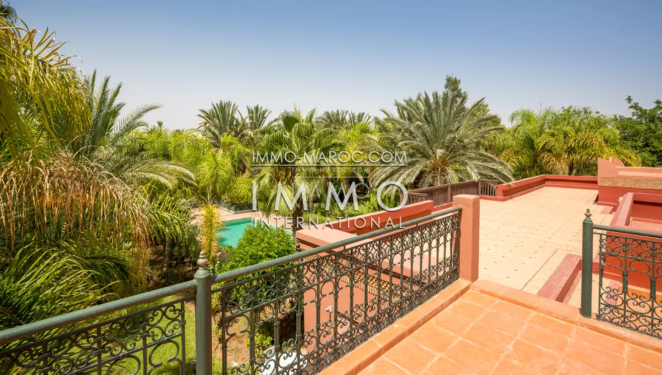 Belle demeure marocaine palmeraie