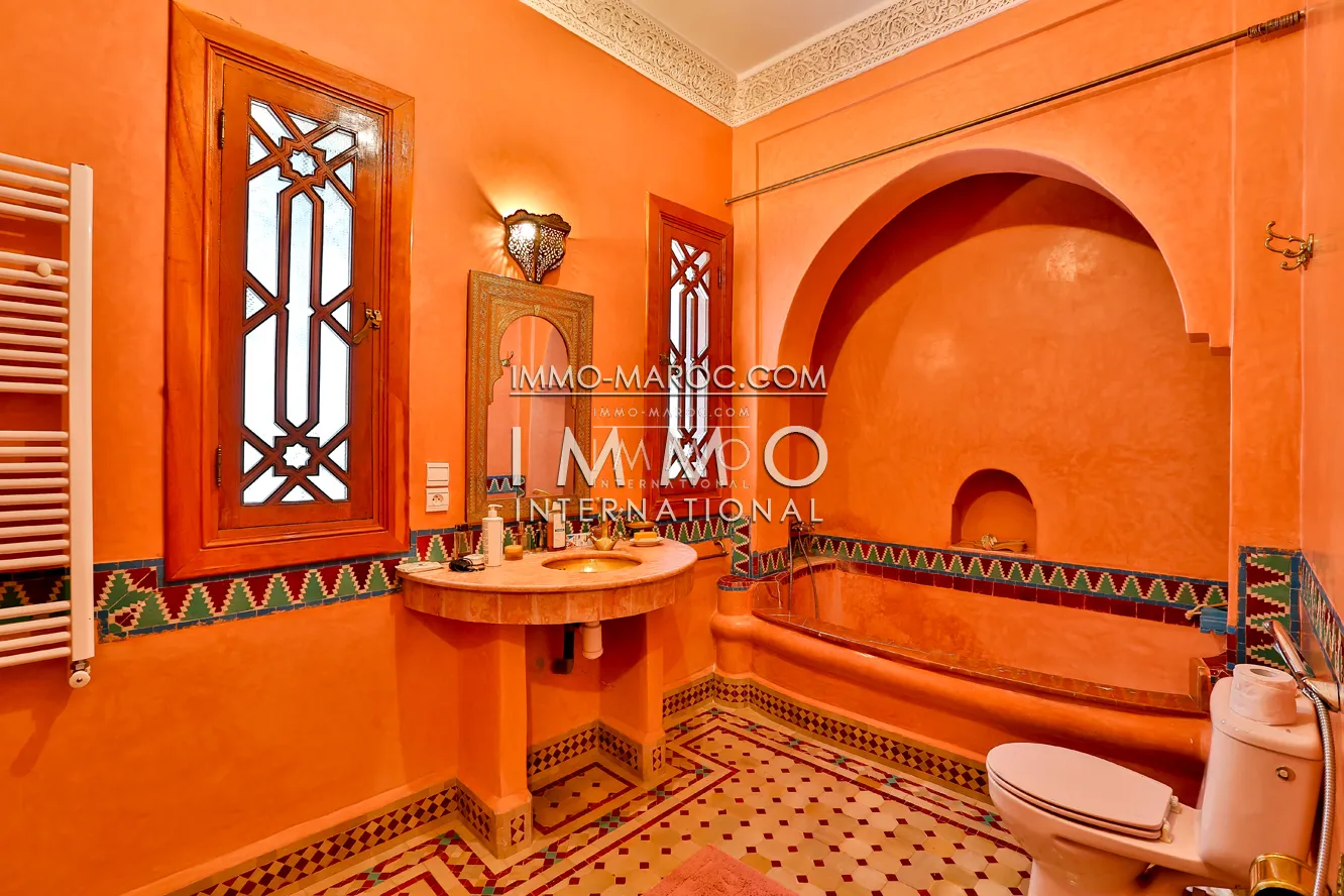 Belle demeure marocaine palmeraie