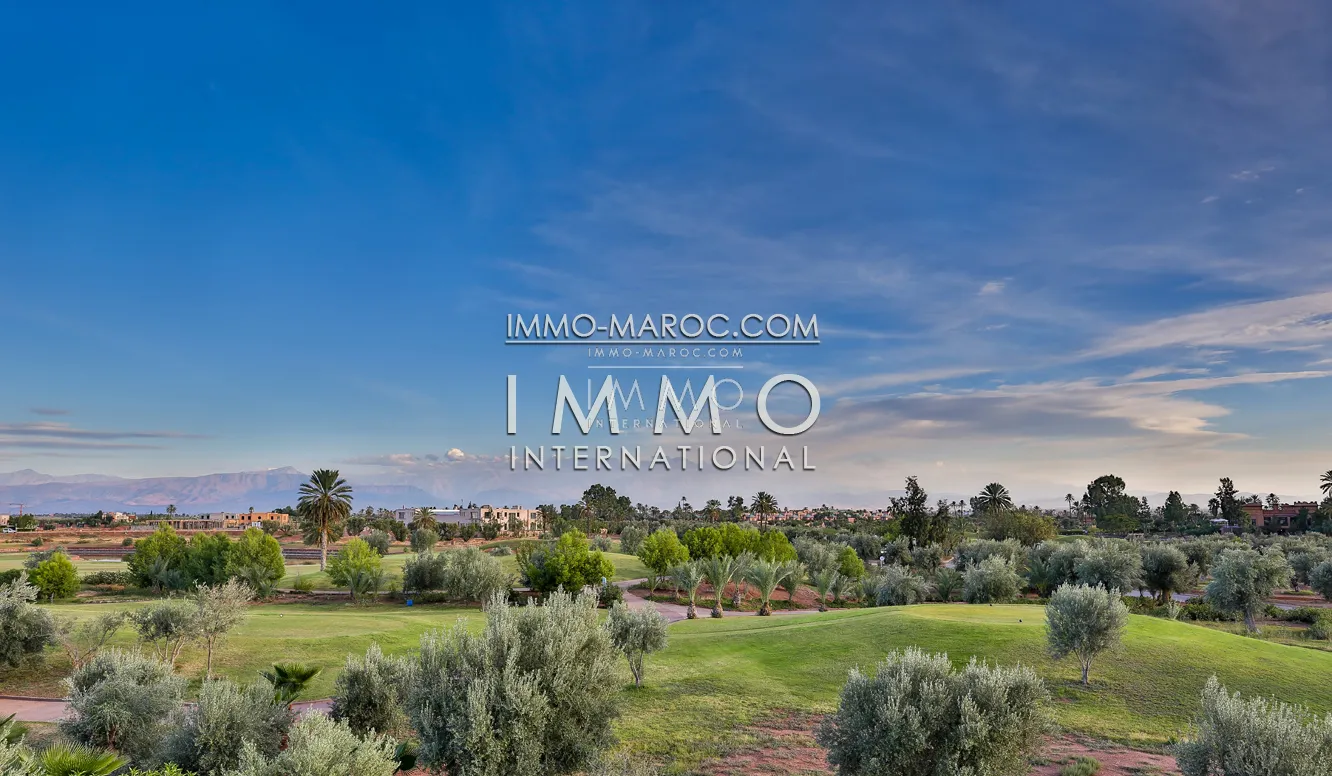 Luxueuse villa moderne sur golf