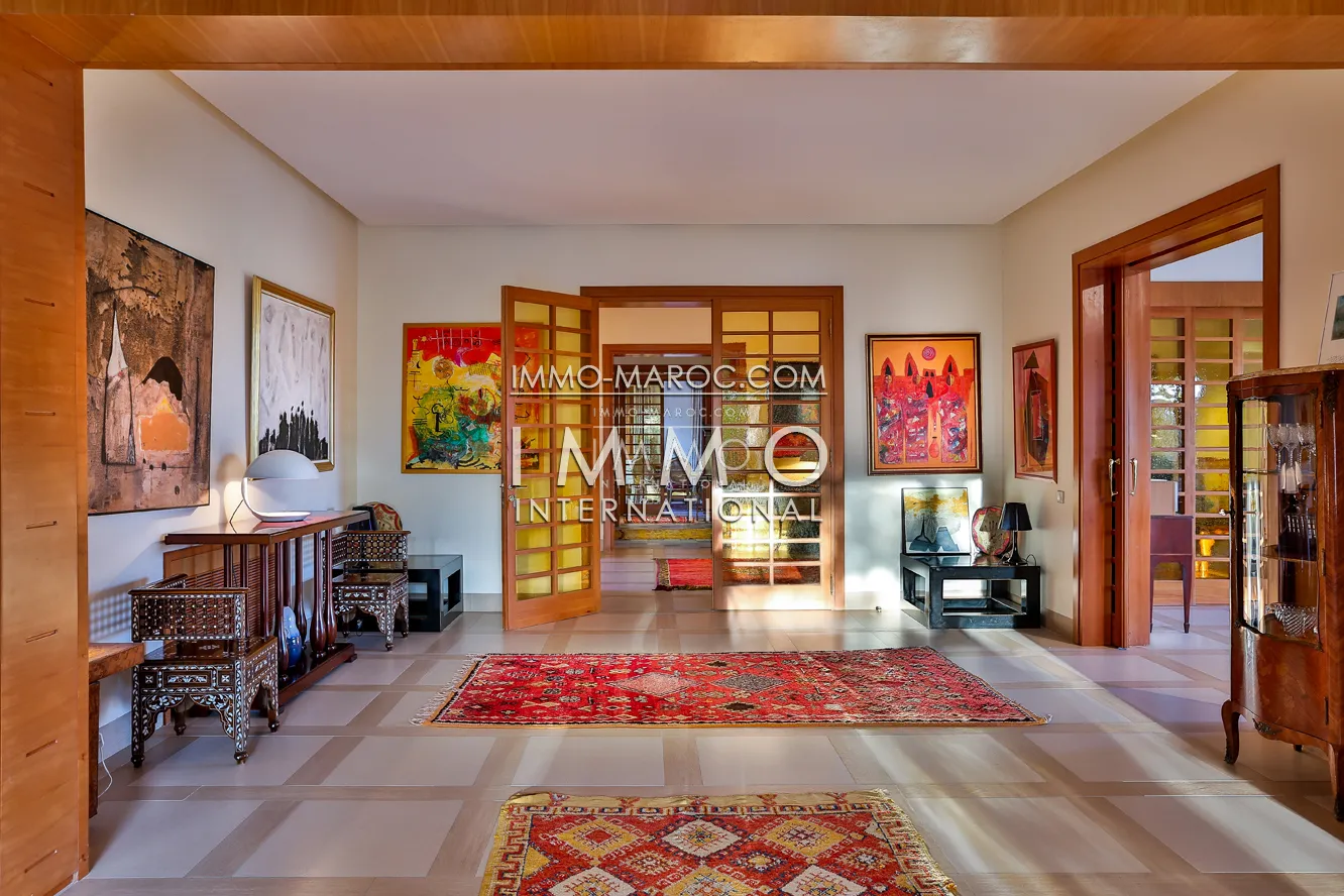 Luxueuse villa moderne sur golf