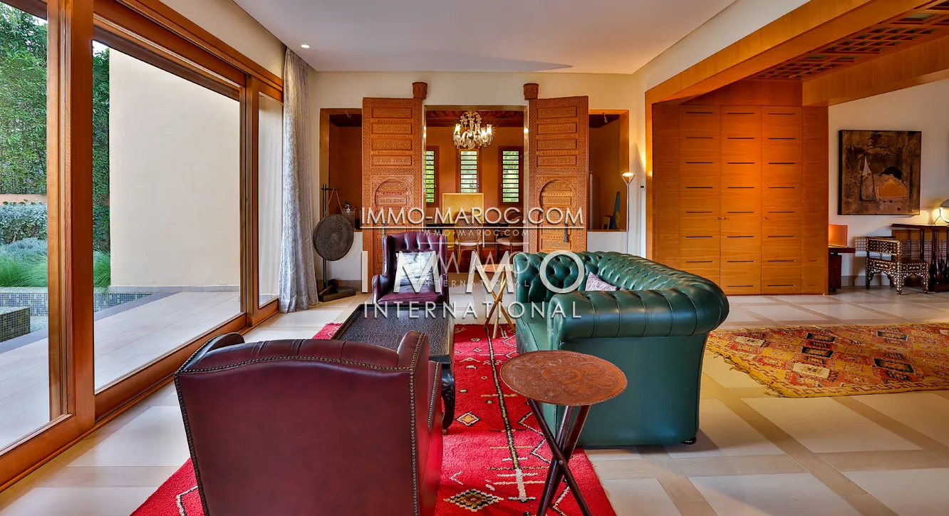 Luxueuse villa moderne sur golf