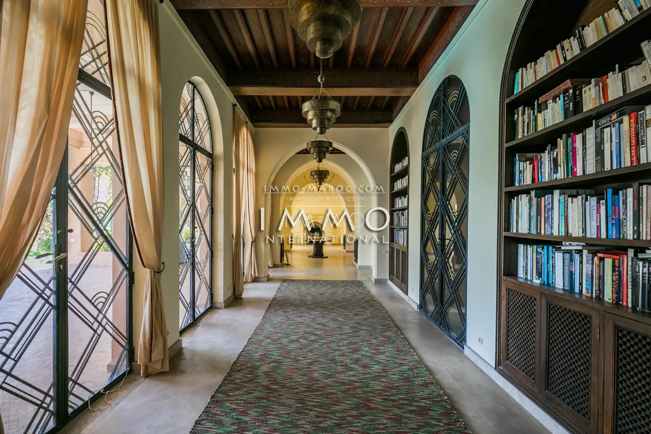 Villa prestige marrakech proche des golfs .