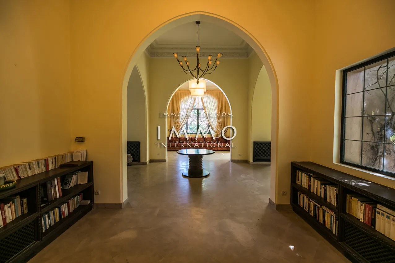 Villa prestige marrakech proche des golfs .