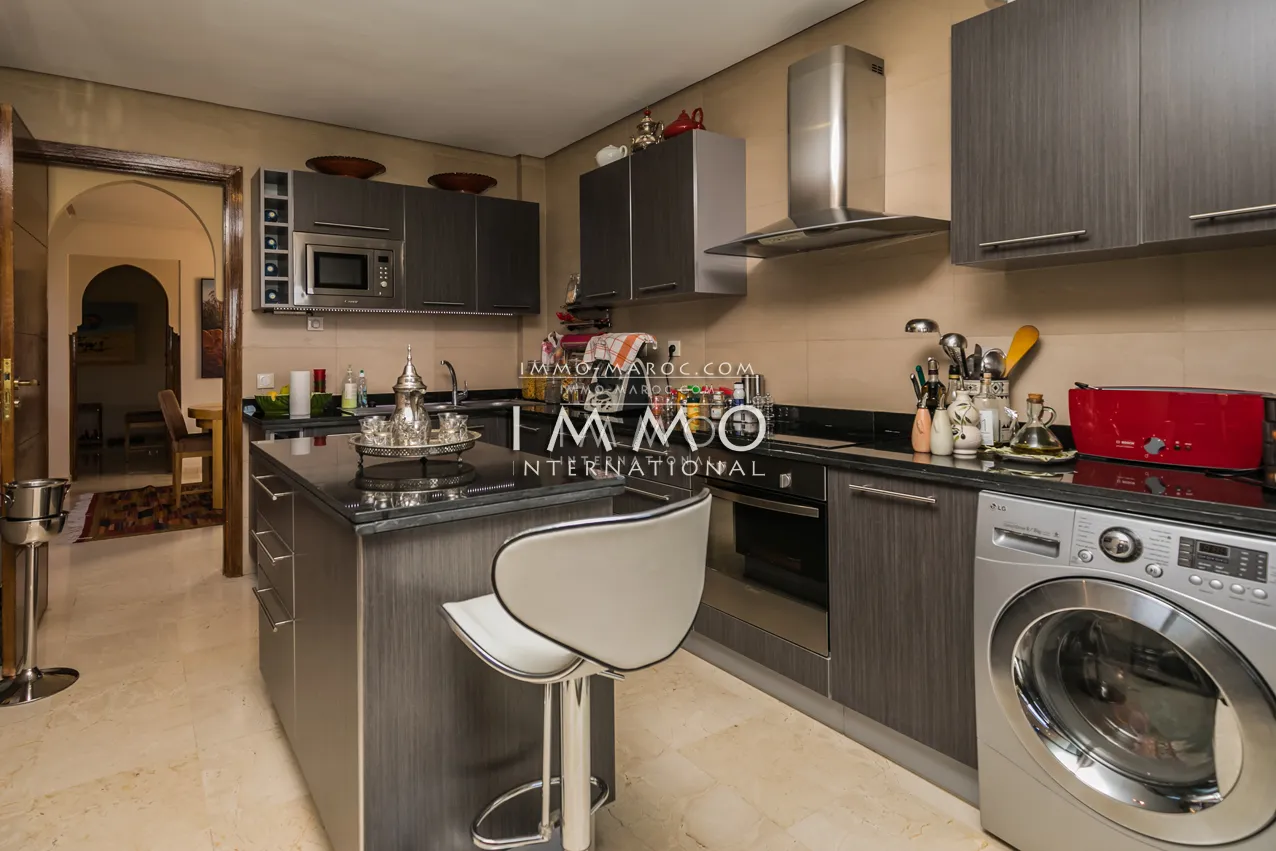 Triplex de 3 chambres à l'hivernage avec terrasse magnifique terrasse privée de 100m²