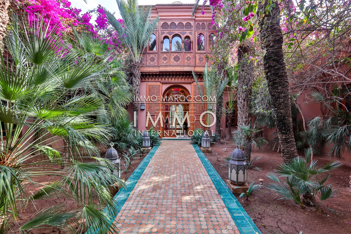 Superbe maison arabo- berbère au palmeraie marrakech
