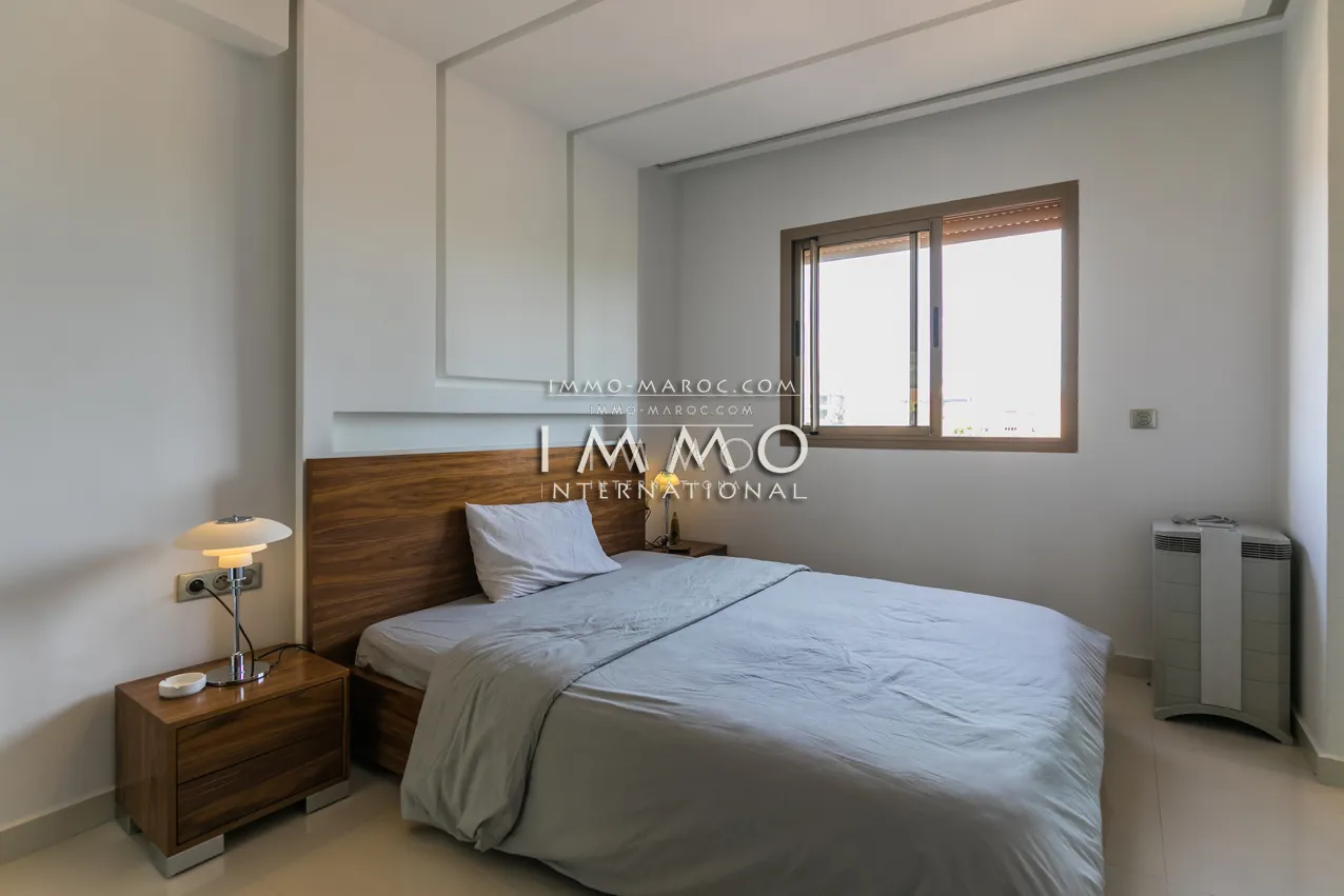 Appartement a vendre avec finition exceptionnelle à hivernage vendu meublé