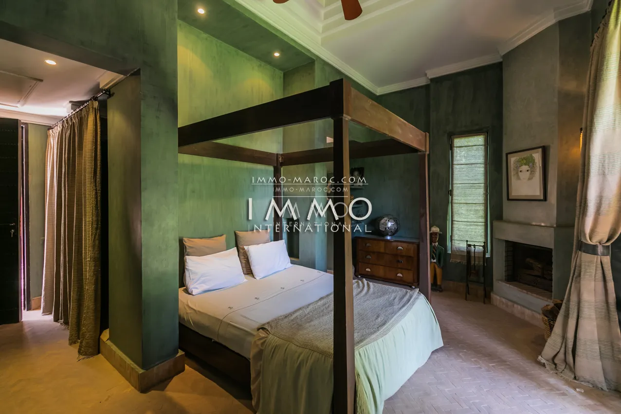 Tres belle villa a vendre a bab atlas palmeraie