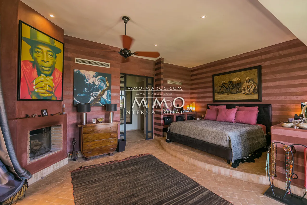 Tres belle villa a vendre a bab atlas palmeraie