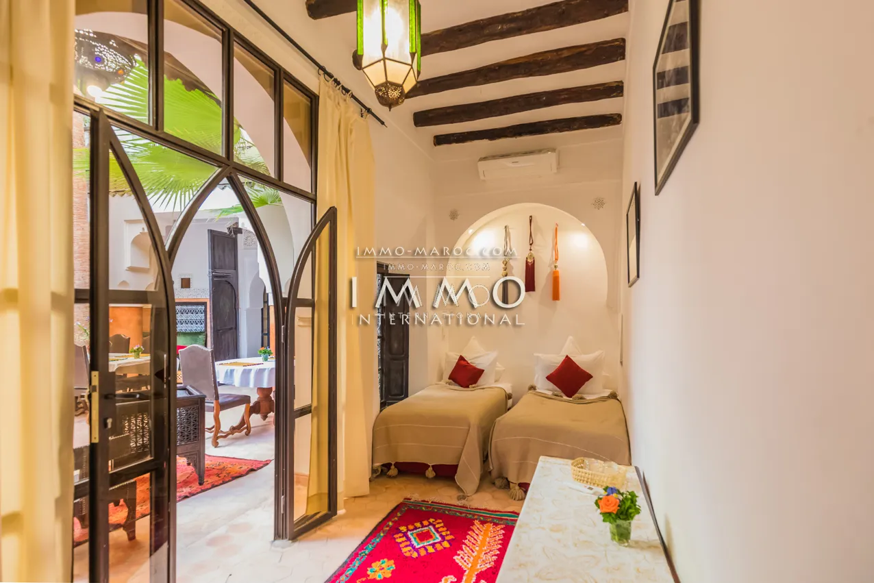 Riad maison d’hôtes a vendre a marrakech