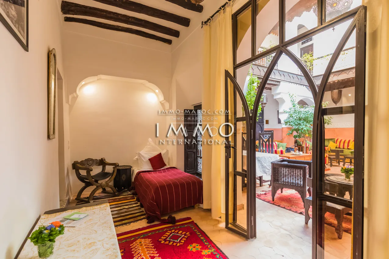 Riad maison d’hôtes a vendre a marrakech