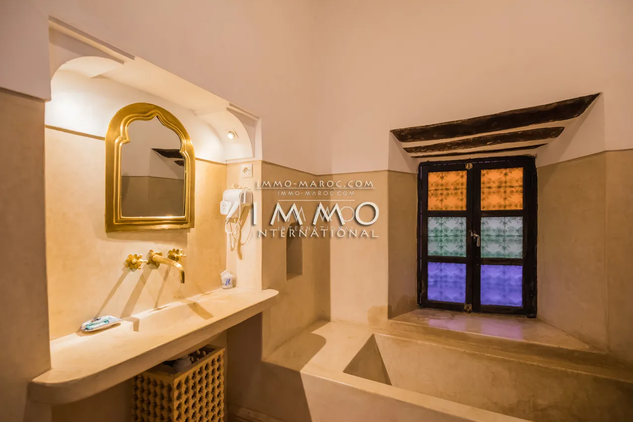 Riad maison d’hôtes a vendre a marrakech