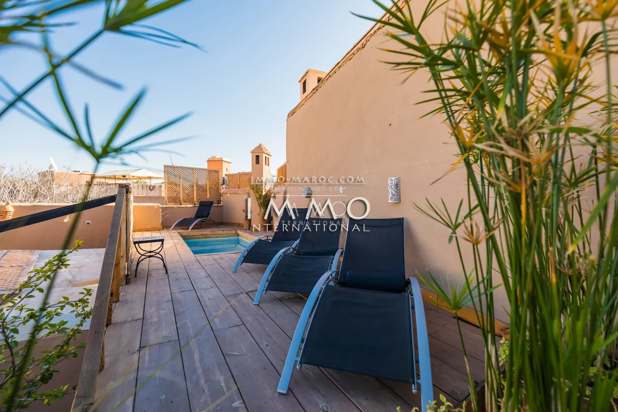 Riad maison d’hôtes a vendre a marrakech