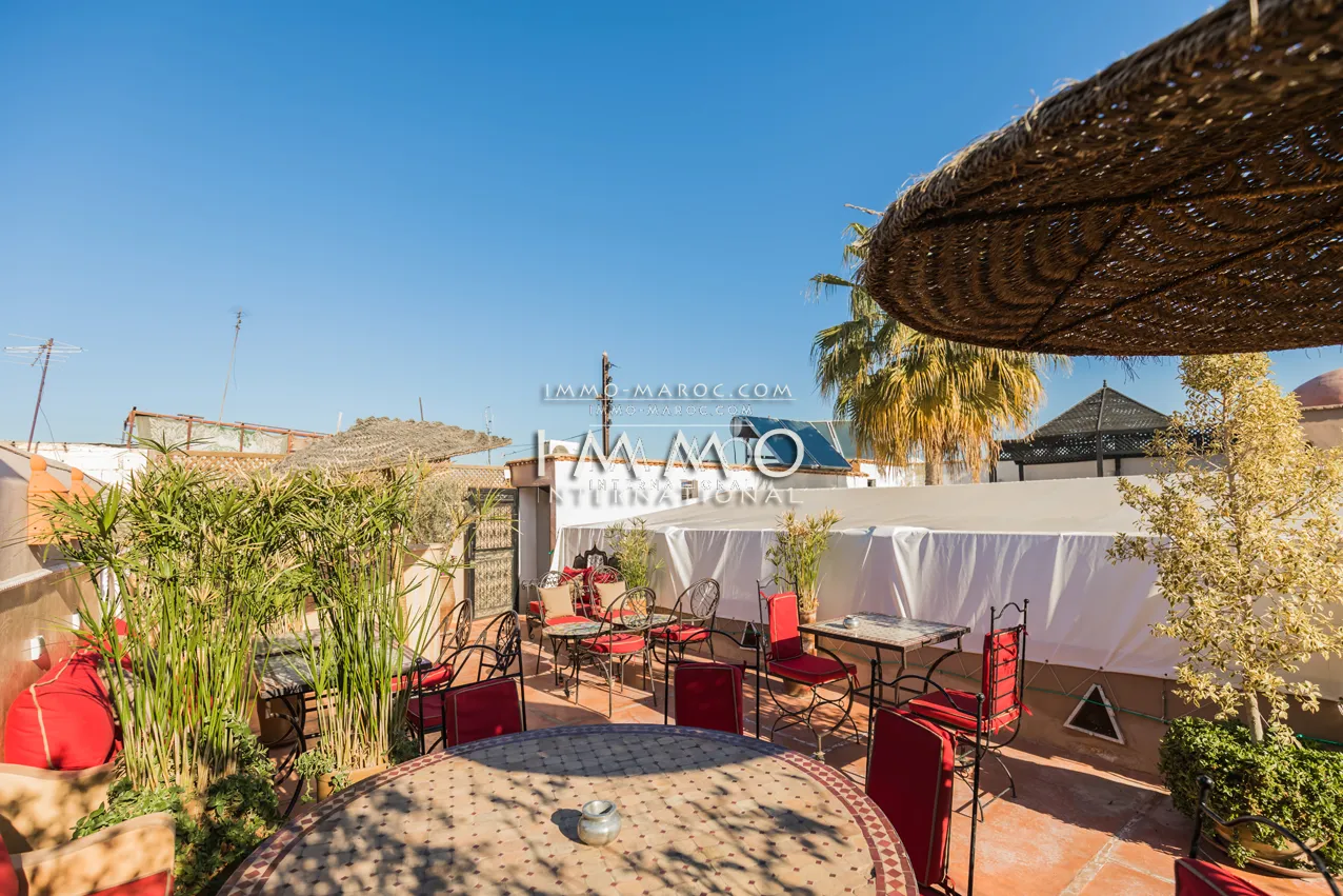Riad maison d’hôtes a vendre a marrakech