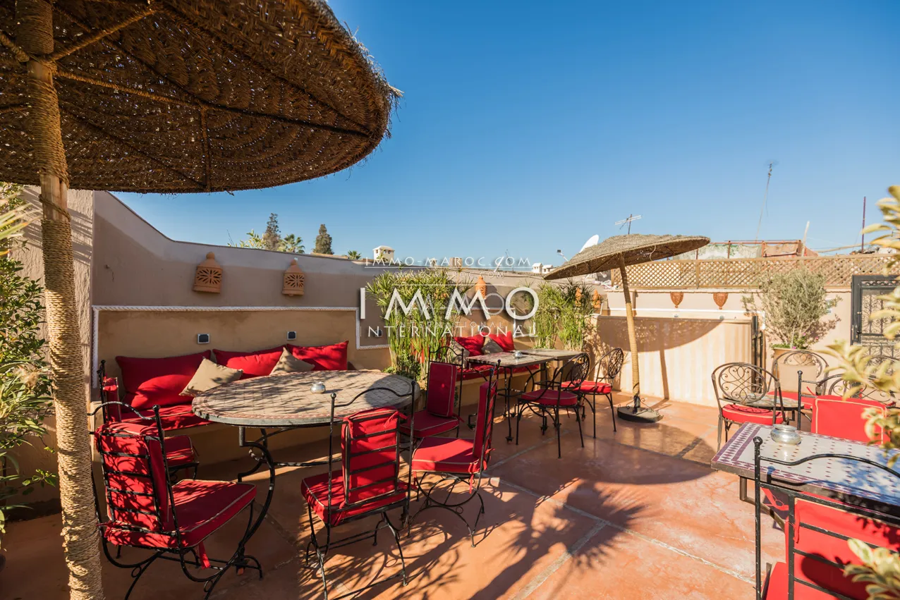 Riad maison d’hôtes a vendre a marrakech