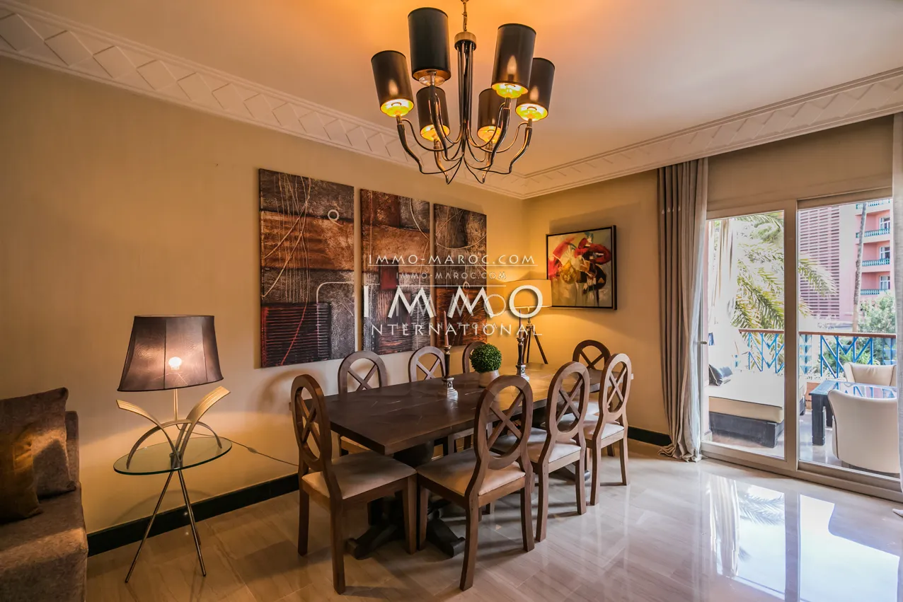 Sublime duplex a vendre  à l'hivernage  marrakechavec terrasse