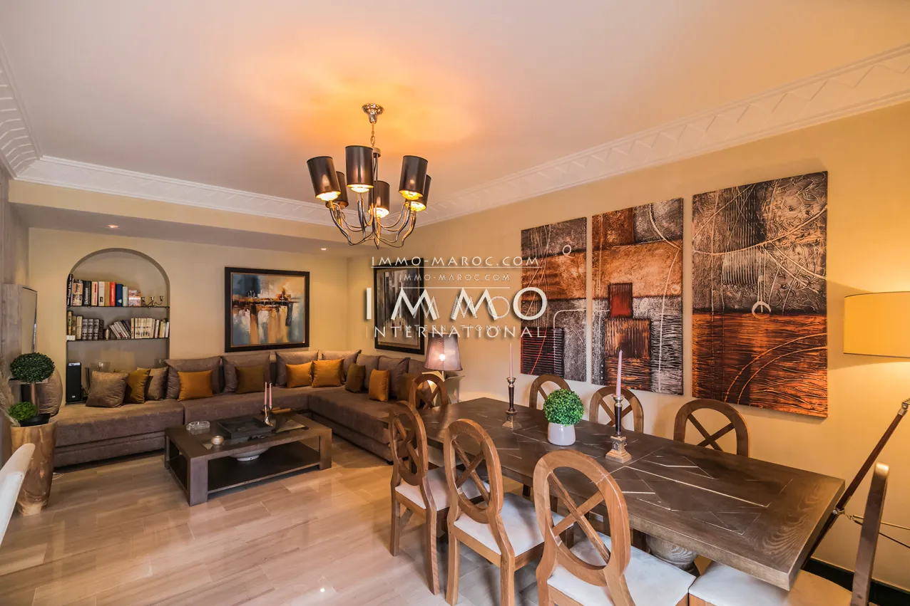 Sublime duplex a vendre  à l'hivernage  marrakechavec terrasse