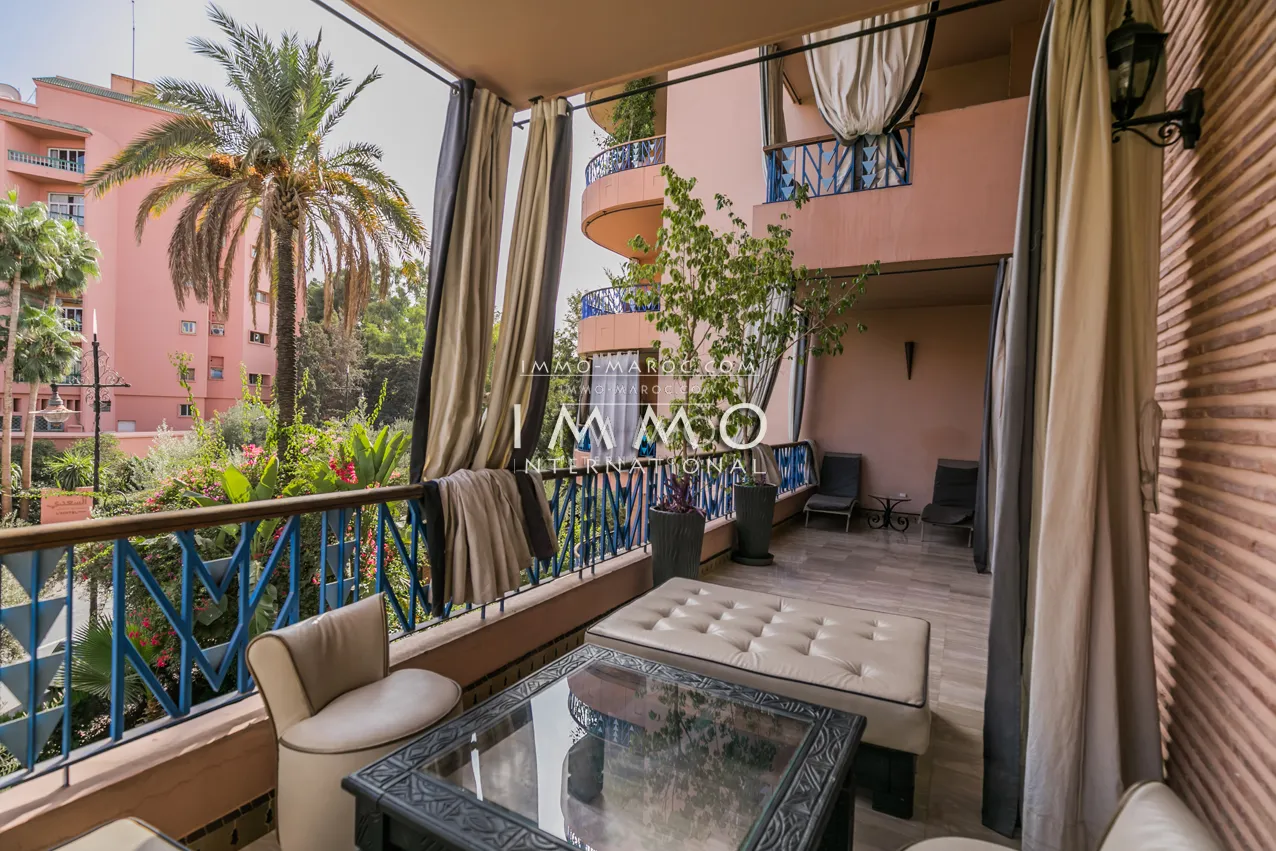 Sublime duplex a vendre  à l'hivernage  marrakechavec terrasse