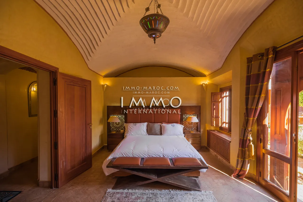 Superbe villa a vendre première ligne de golf amelkis marrakech 