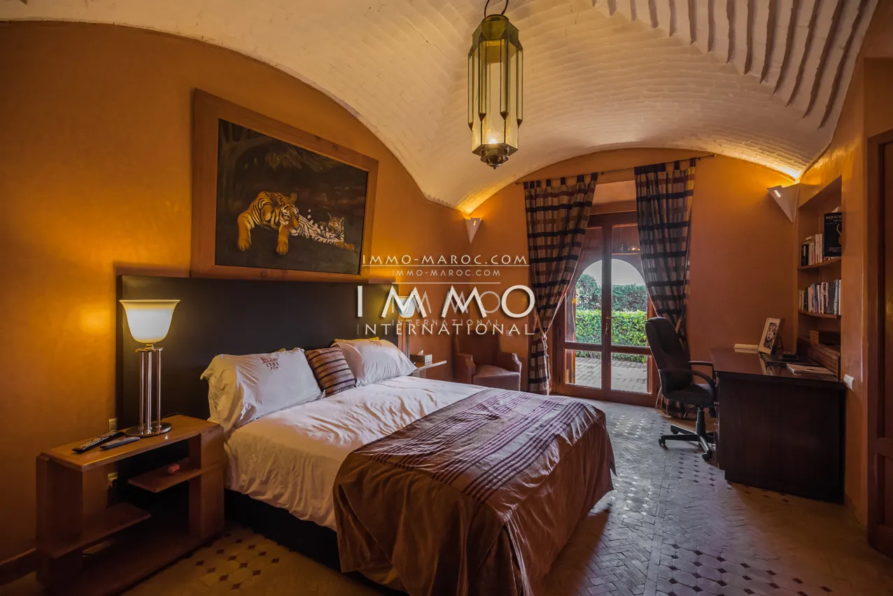 Superbe villa a vendre première ligne de golf amelkis marrakech 