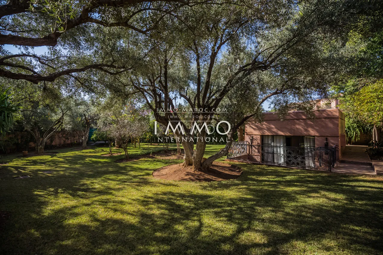 Superbe villa a vendre première ligne de golf amelkis marrakech 