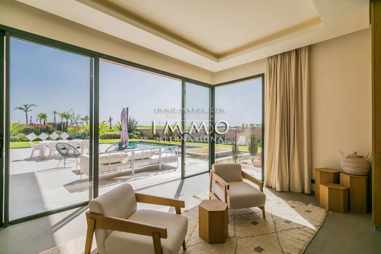 Villa contemporain, prestige marrakech