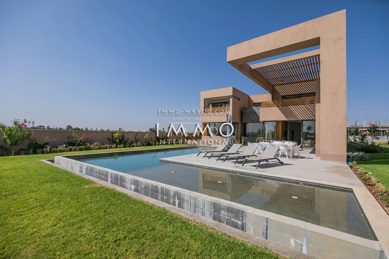 Villa contemporain, prestige marrakech