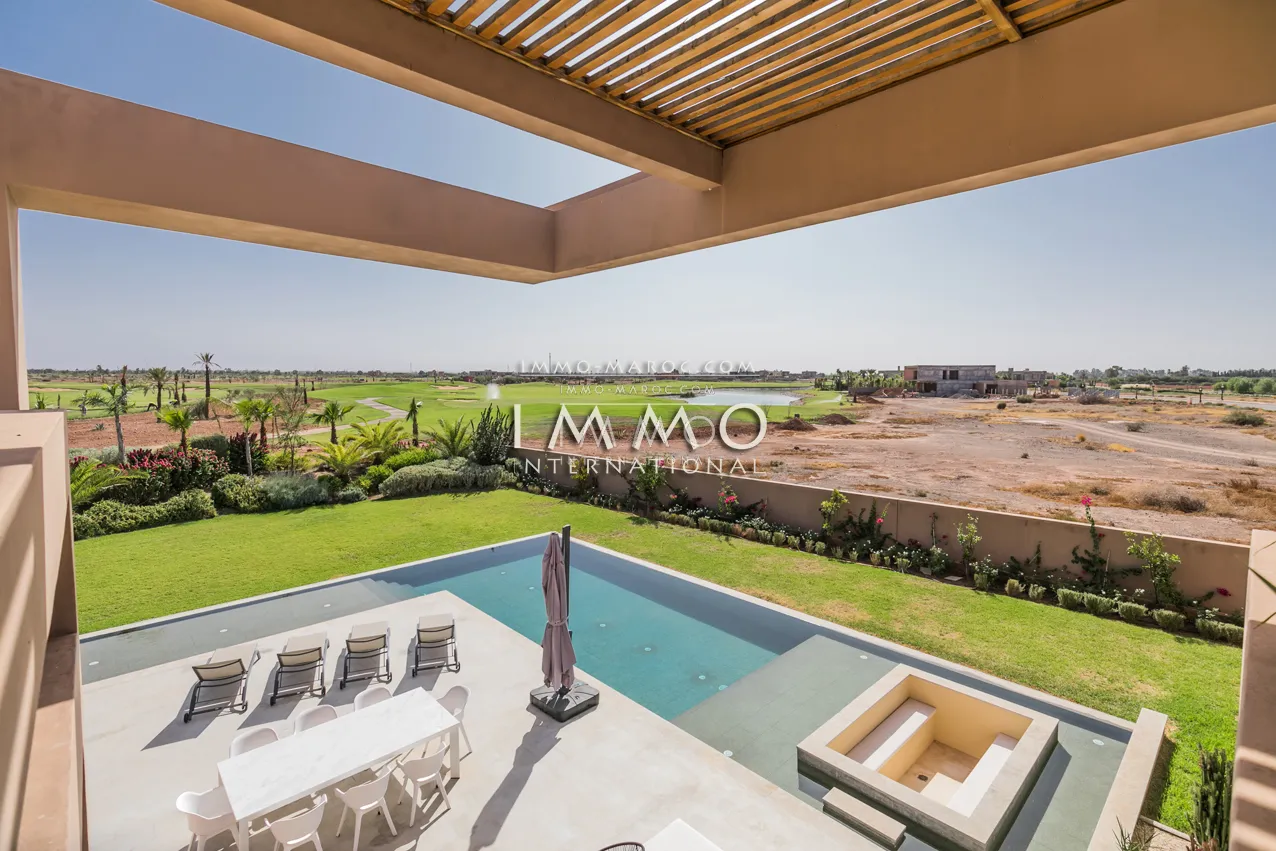 Villa contemporain, prestige marrakech