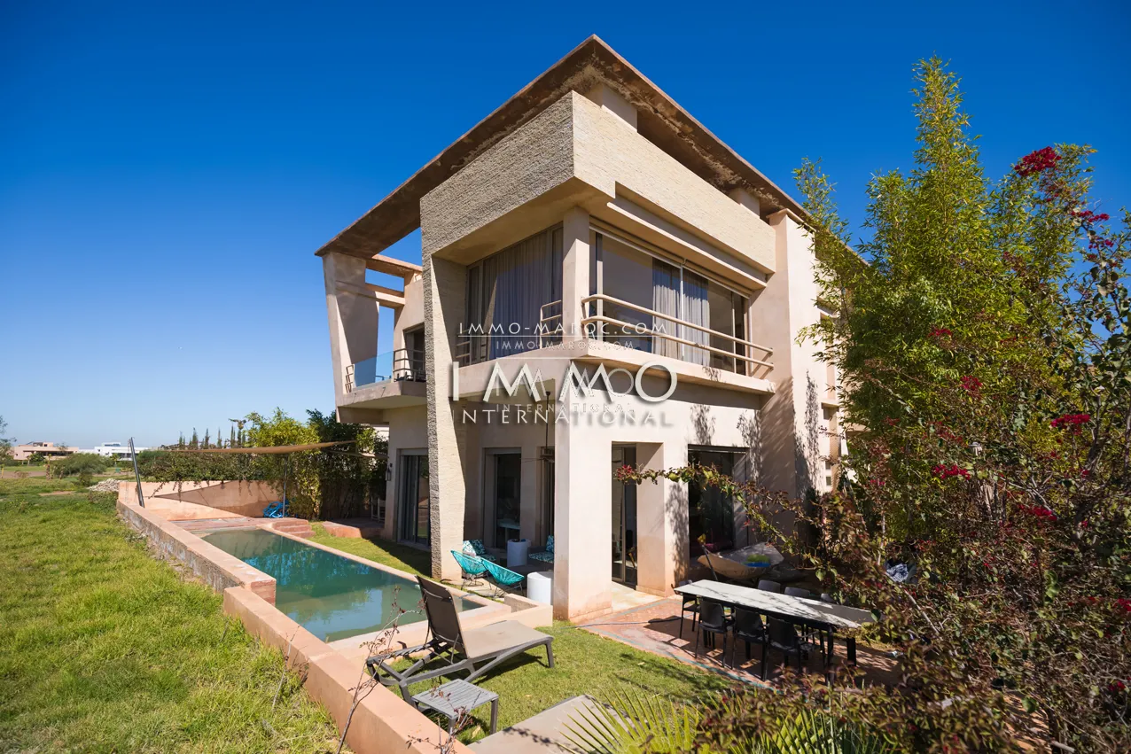Maison à vendre front de golf marrakech