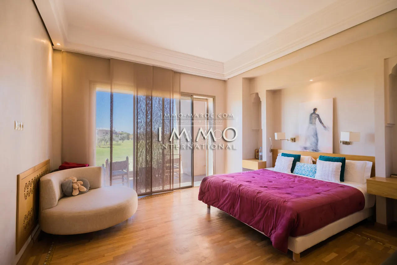 Maison à vendre front de golf marrakech