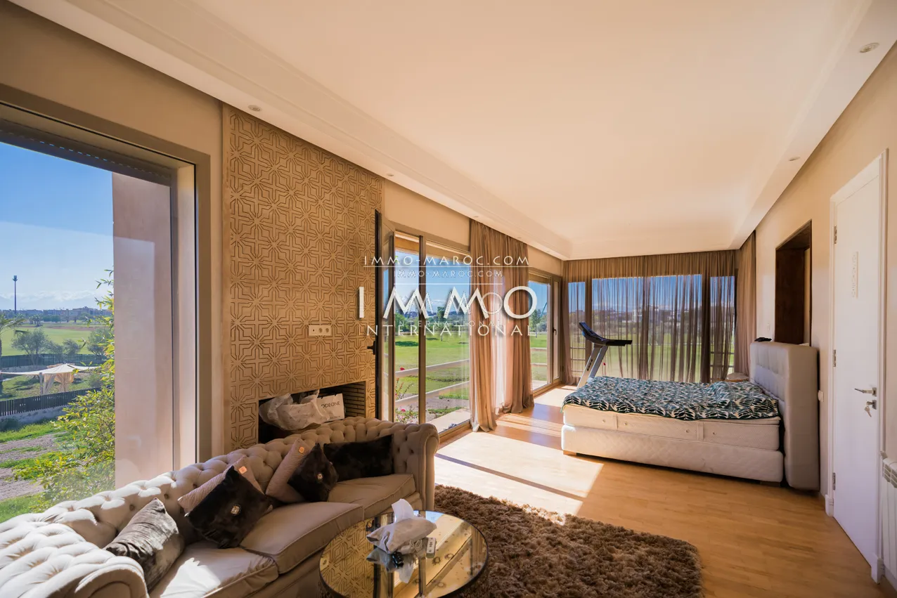 Maison à vendre front de golf marrakech