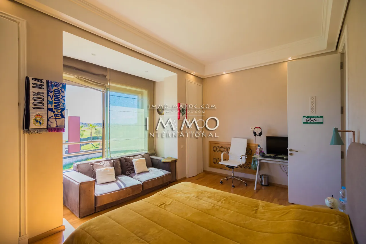 Maison à vendre front de golf marrakech