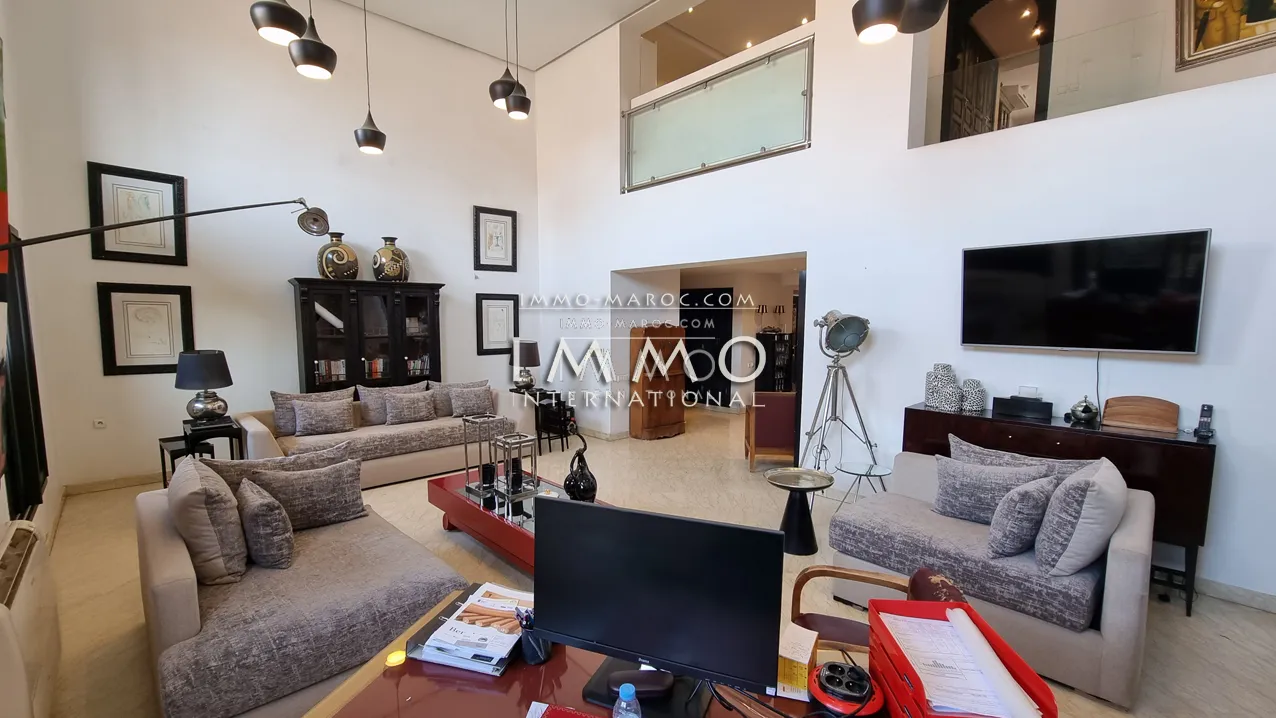 Magnifique duplex de 330 m2 au cœur de la ville ocre 